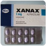 Xanax Pfizer (Ксанакс, Alprazolam) VHQ 1mg в Севастополе